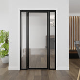 Bare Single Door with Sidelights