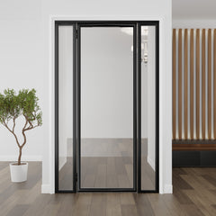 Bare Single Door with Sidelights