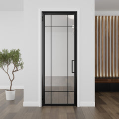 Plaid Single Door